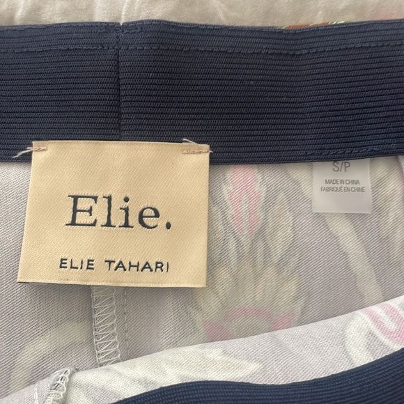 NWT ELIE TAHARI NAVY HI RISE SKINNY LONG PANT - Picture 8 of 11